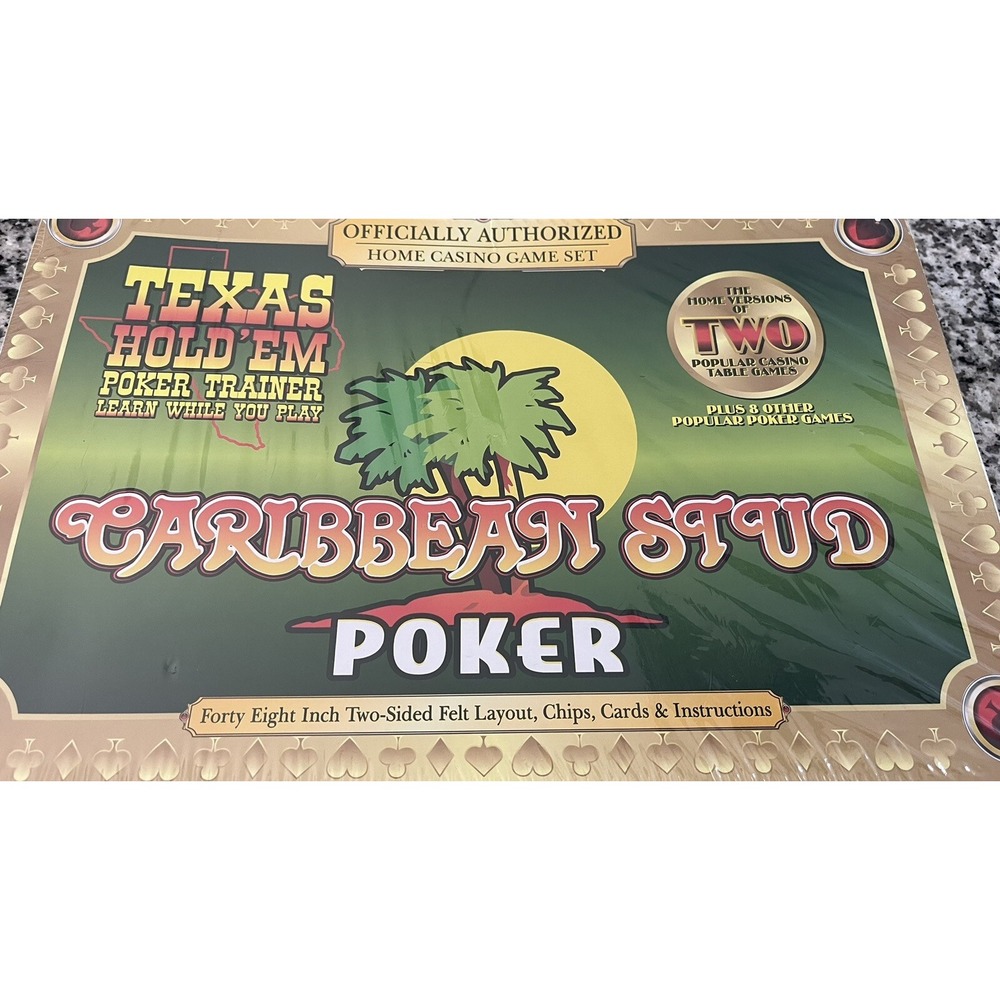 Poker Game Night Texas Hold 'Em Poker Caribbean Stud‎ & 8 Other Casino Games